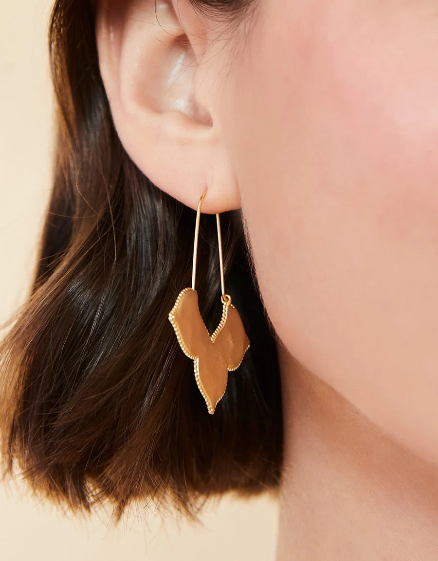 Richmond Hill Wire Hoop Earrings by Spartina 449