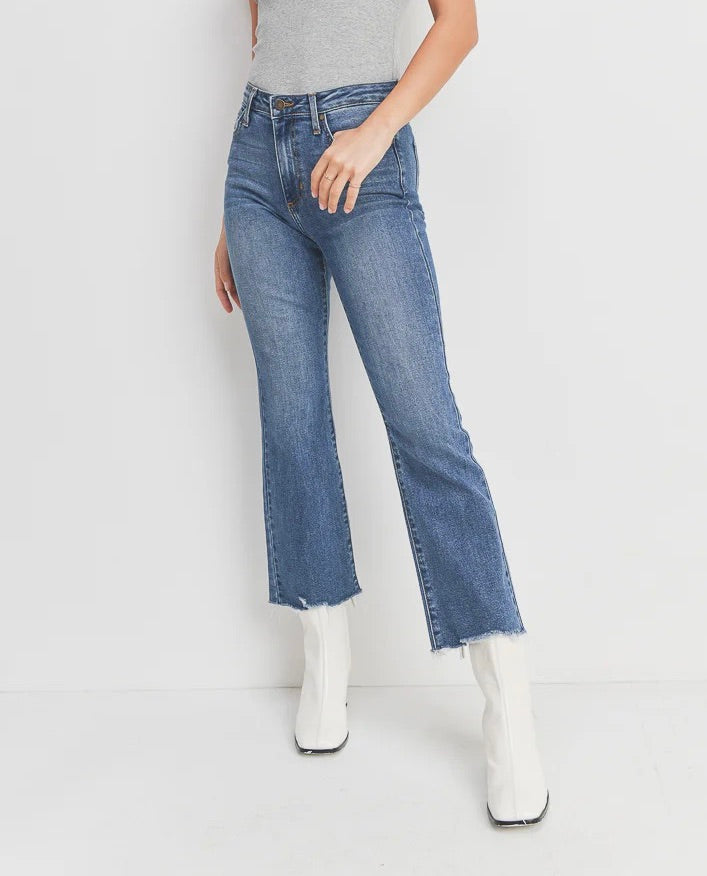 Just Black Vintage Cropped Flare