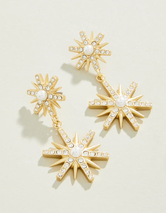 Starry Night Earrings Crystal by Spartina 449