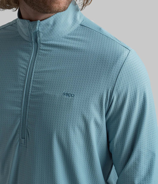 SSCO Next Level Performance Pullover - Smoke Blue