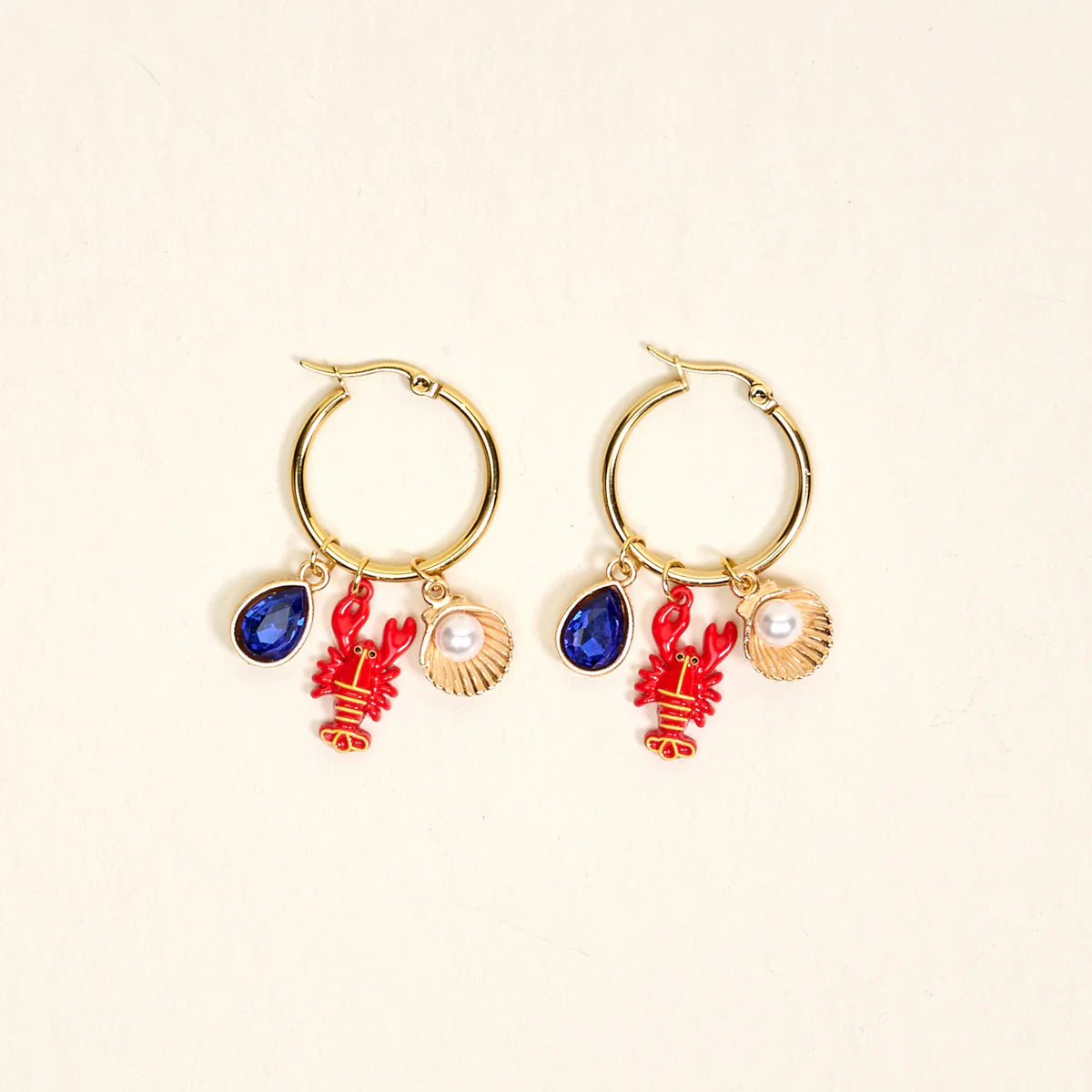 Signature Hoop Earrings - Under The Sea