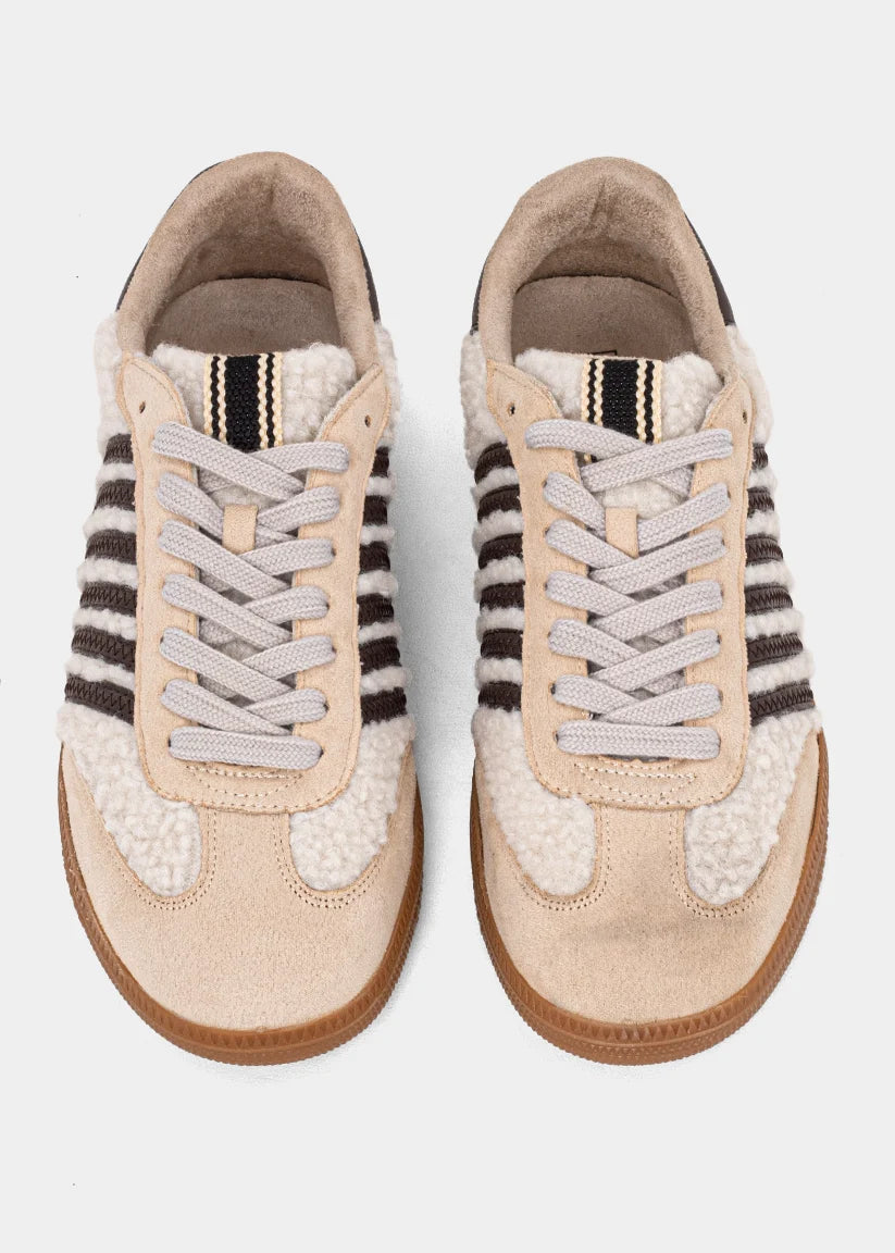 Stevie - Beige Shearling