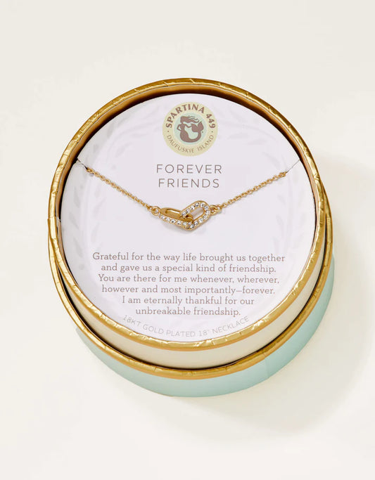Sea La Vie Necklace Forever Friends/Links Gold by Spartina 499