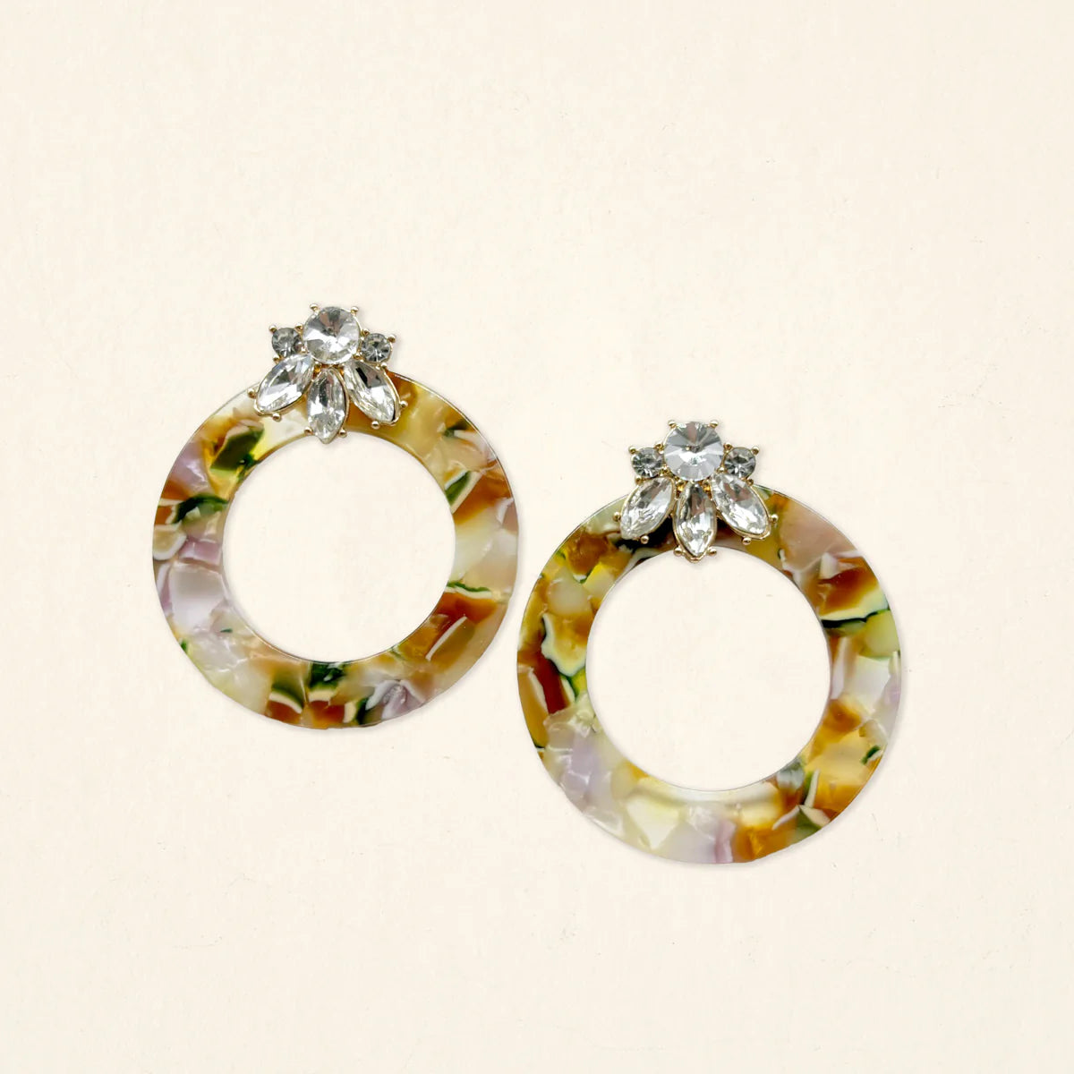 Glow Getter Earrings - Amber Drift