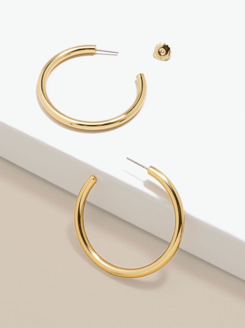 All That Matters Large Hoop Earrings