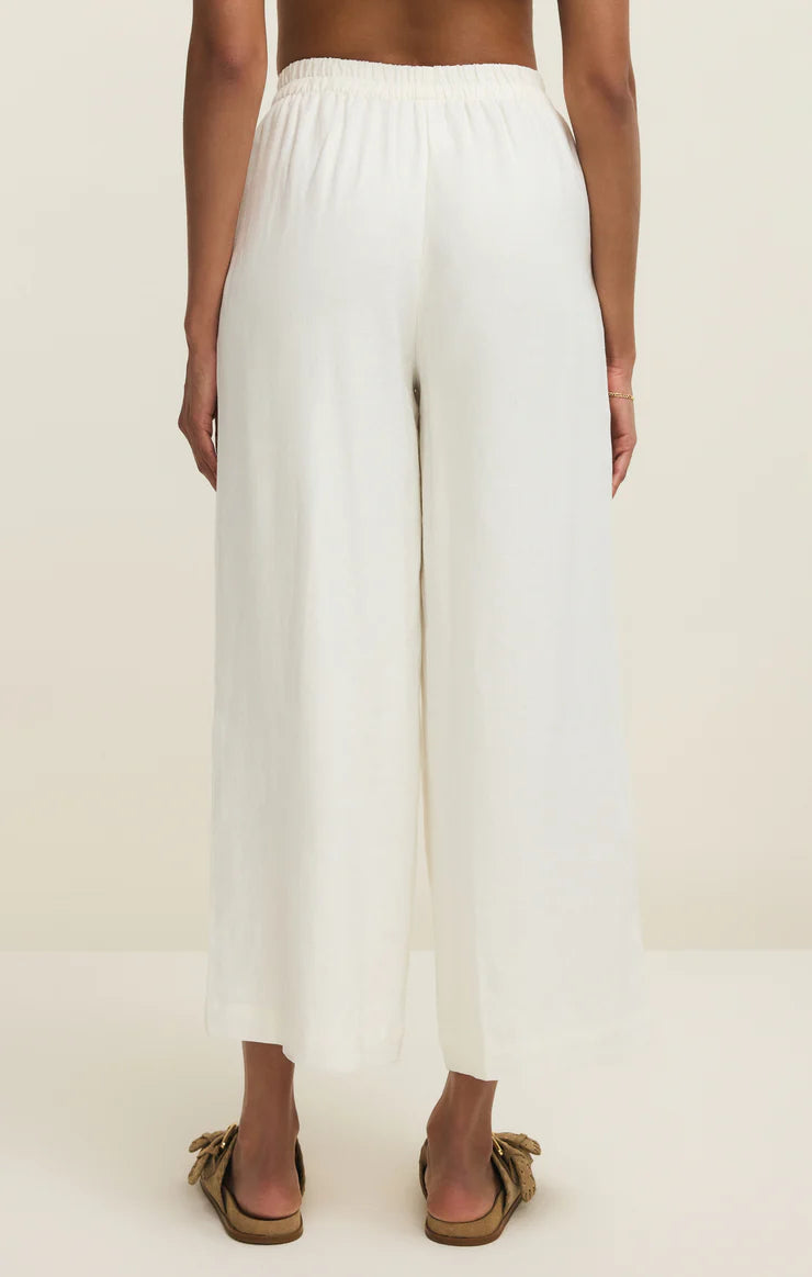 Z Supply Scout Linen Pant - White