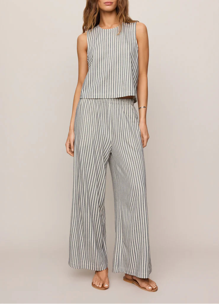 Z Supply Sloane Knit Striped Tank Top - Eclipse