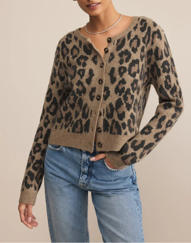 Z Supply Wild Outlook Cardigan - Desert Tan