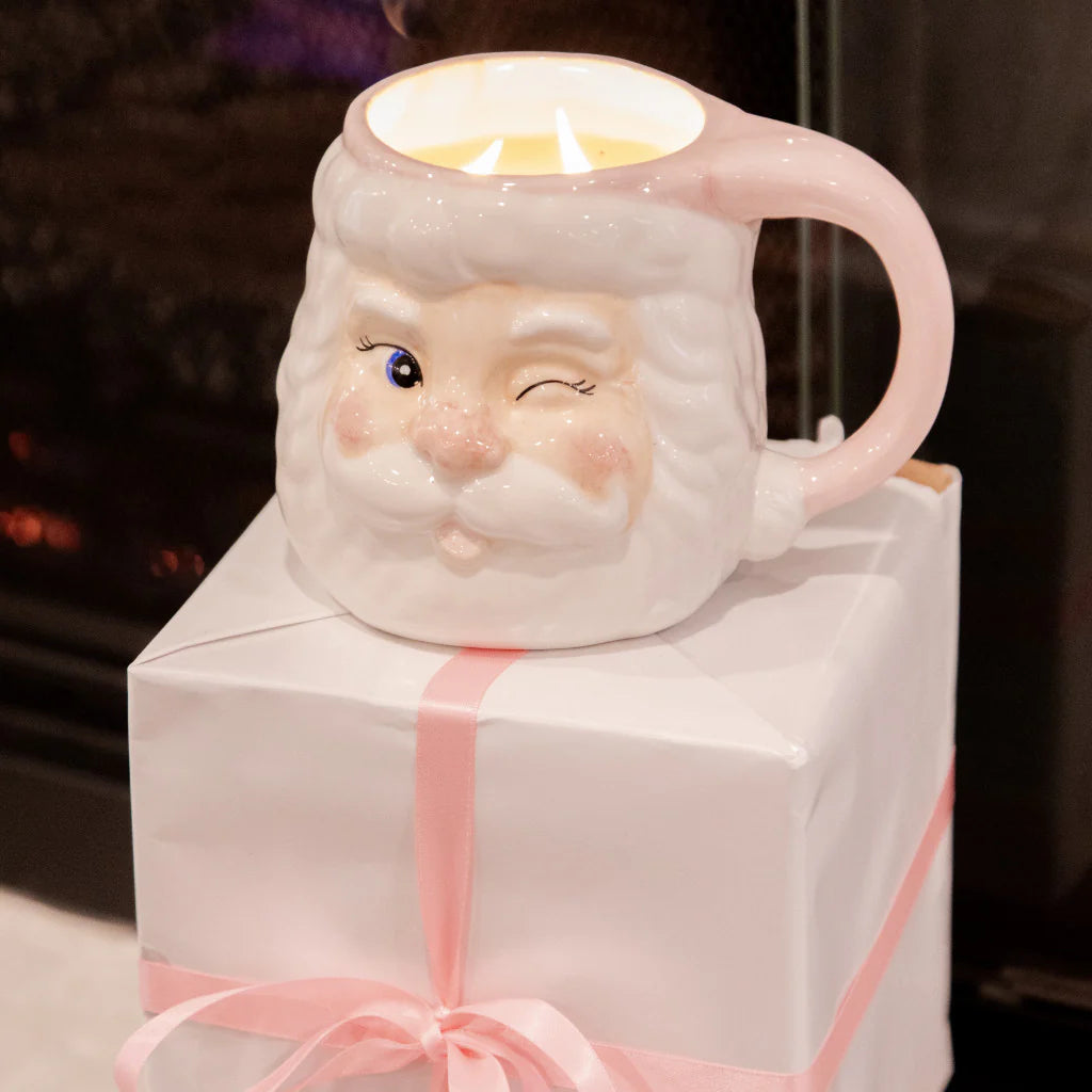 Sweet Grace Santa Mug Candle