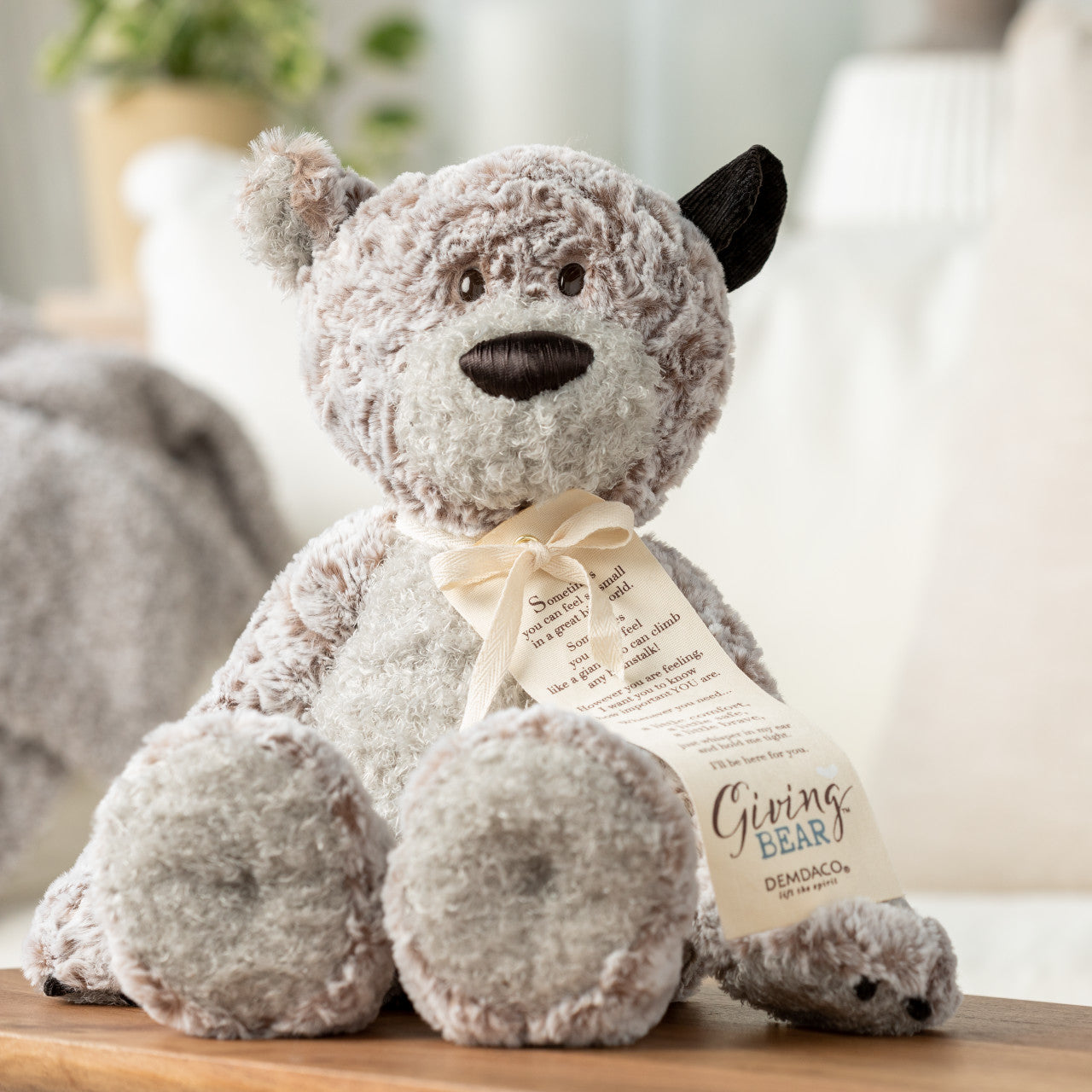 Giving Bear Stuffed Animal