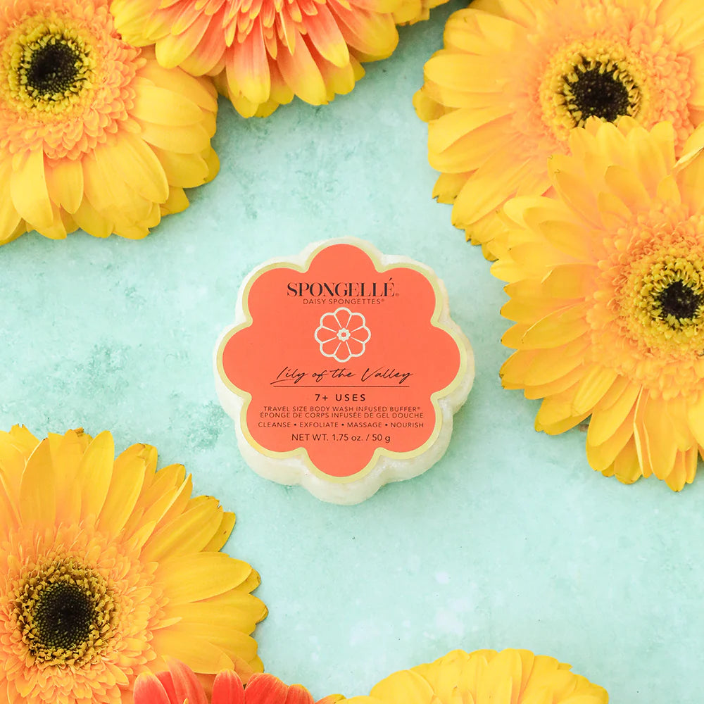 Lily Of The Valley Daisy Spongette