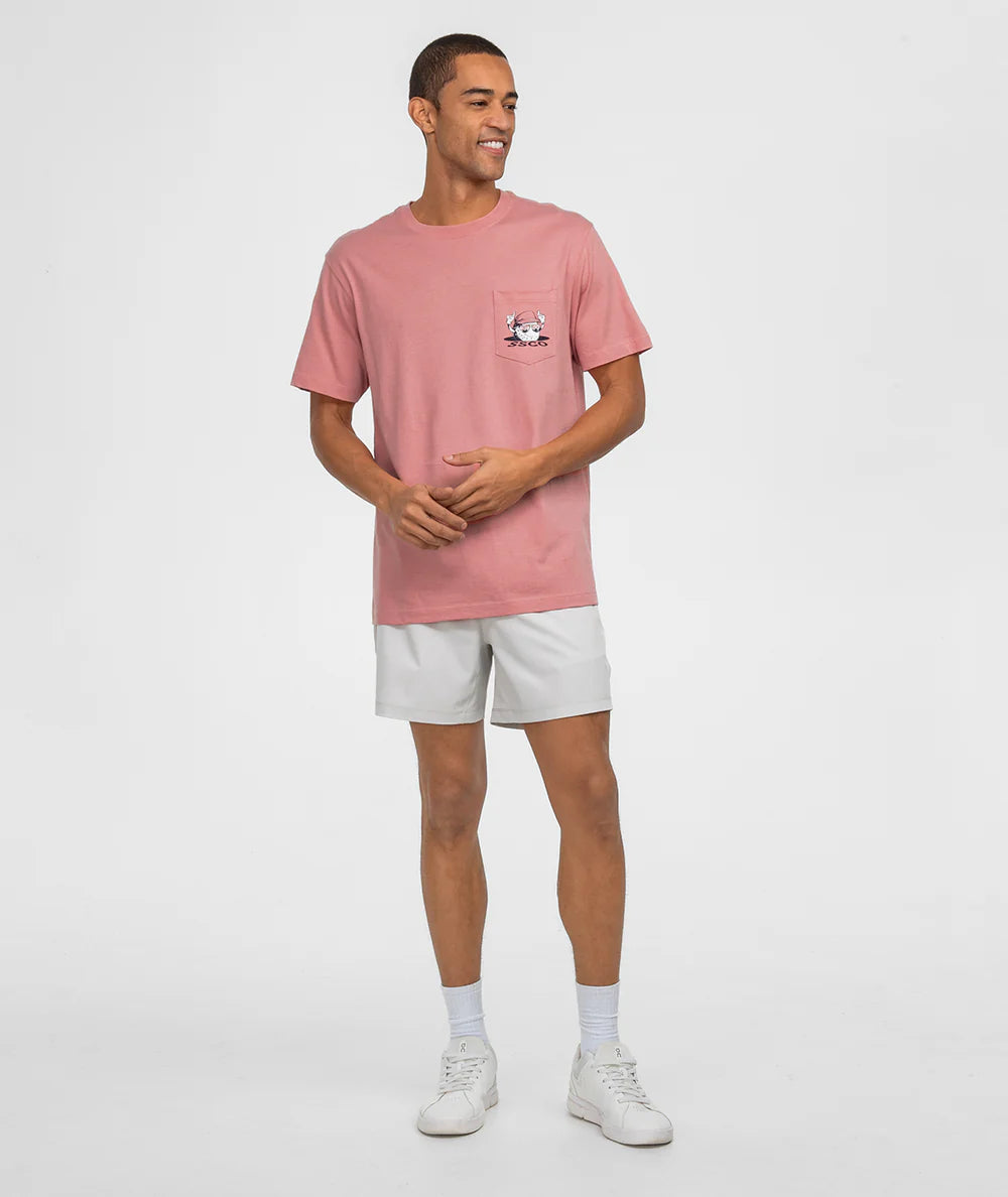 SSCO Get In The Hole Tee SS - Mauveglow