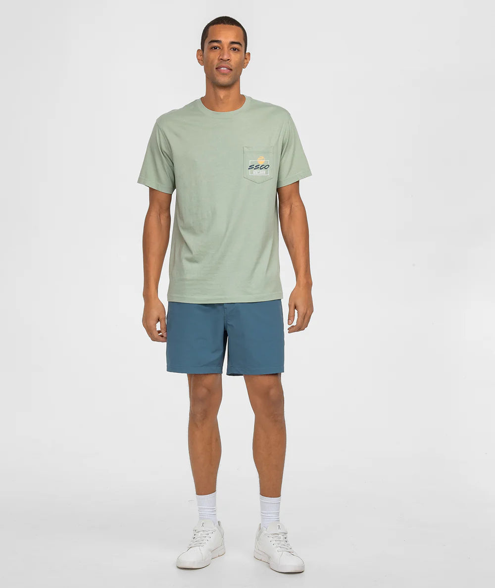 SSCO Bay Breeze Tee SS - Iceberg Green