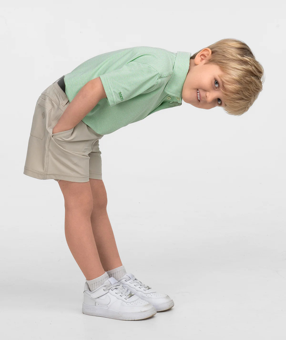 SSCO Youth Boys Heather Madison Polo - Fairway