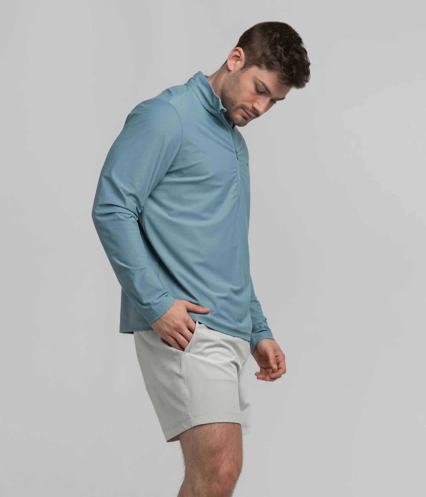 SSCO Next Level Performance Pullover - Smoke Blue