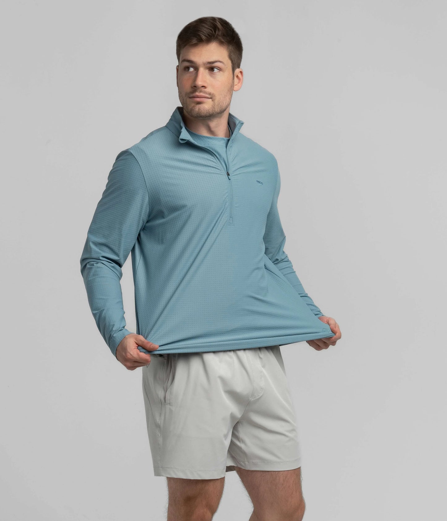SSCO Next Level Performance Pullover - Smoke Blue