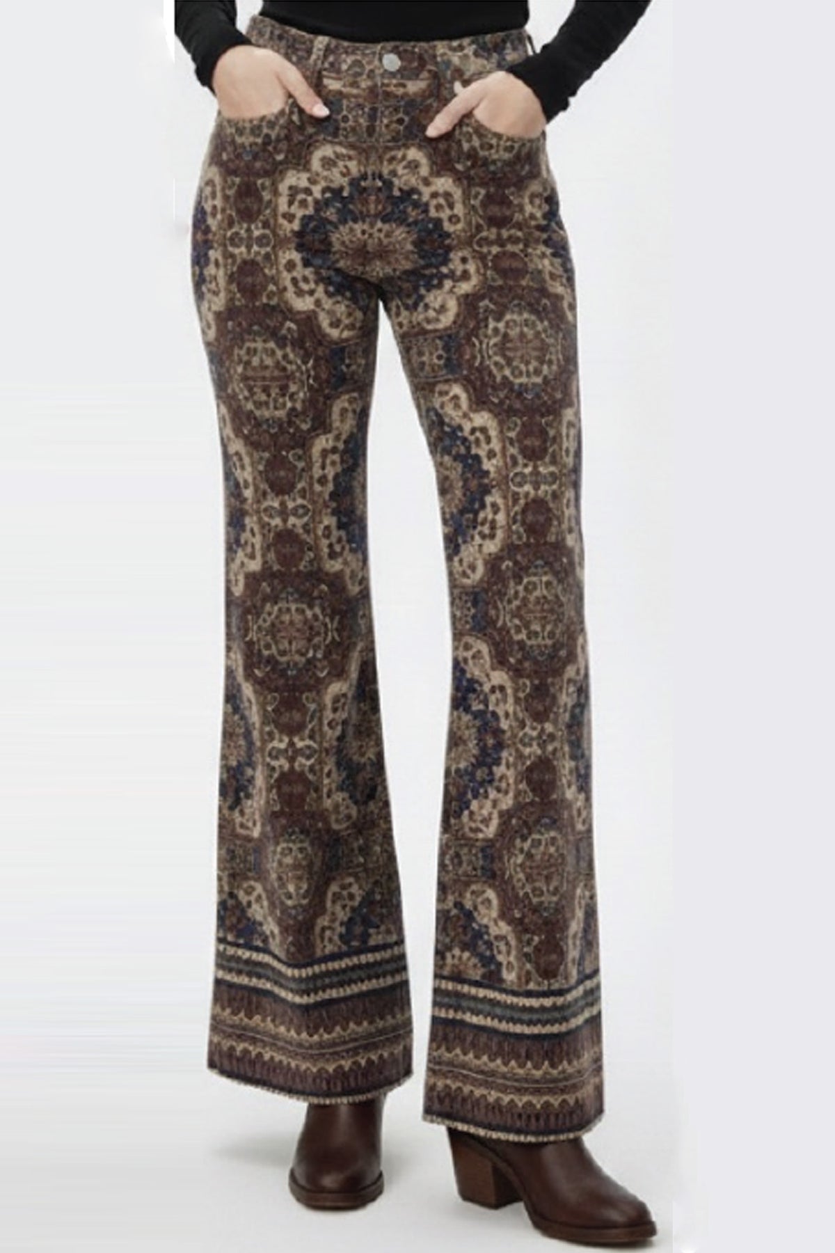 Dear John Fiona Wide Leg Jean - Persian Tapestry