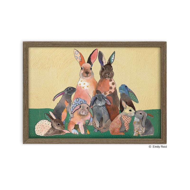 Multiplying Framed Canvas Art