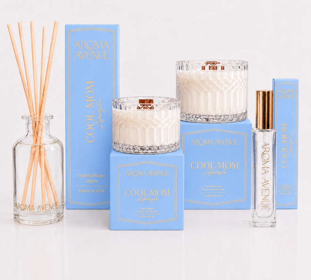 Aroma Avenue 7oz. Candle - Cool Mom
