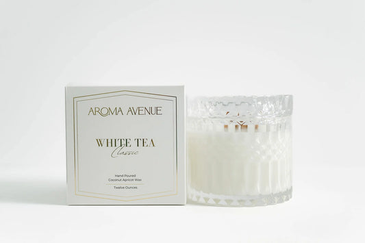 Aroma Avenue 13oz. Candle - White Tea