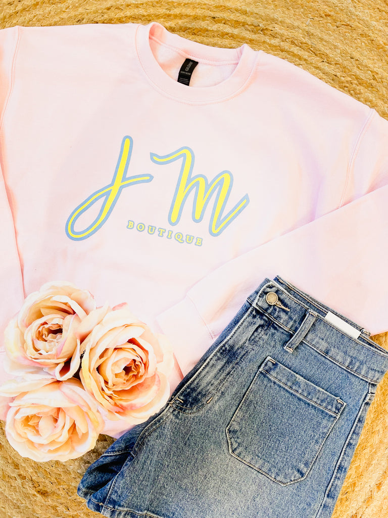 JM Original Sweatshirt - Light Pink