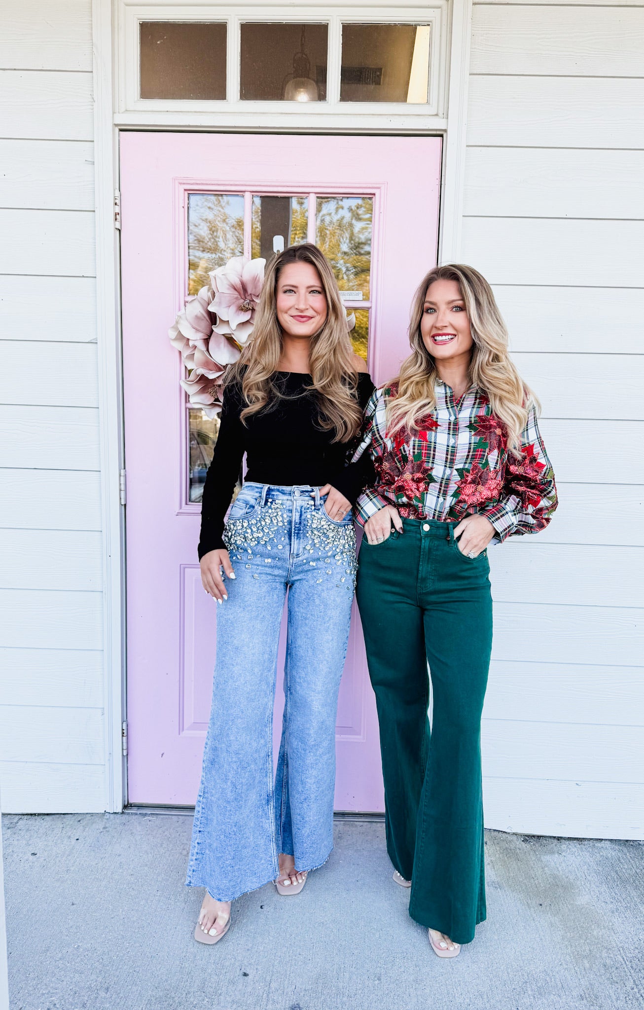 Dear John Fiona Wide Leg - Rain Forest