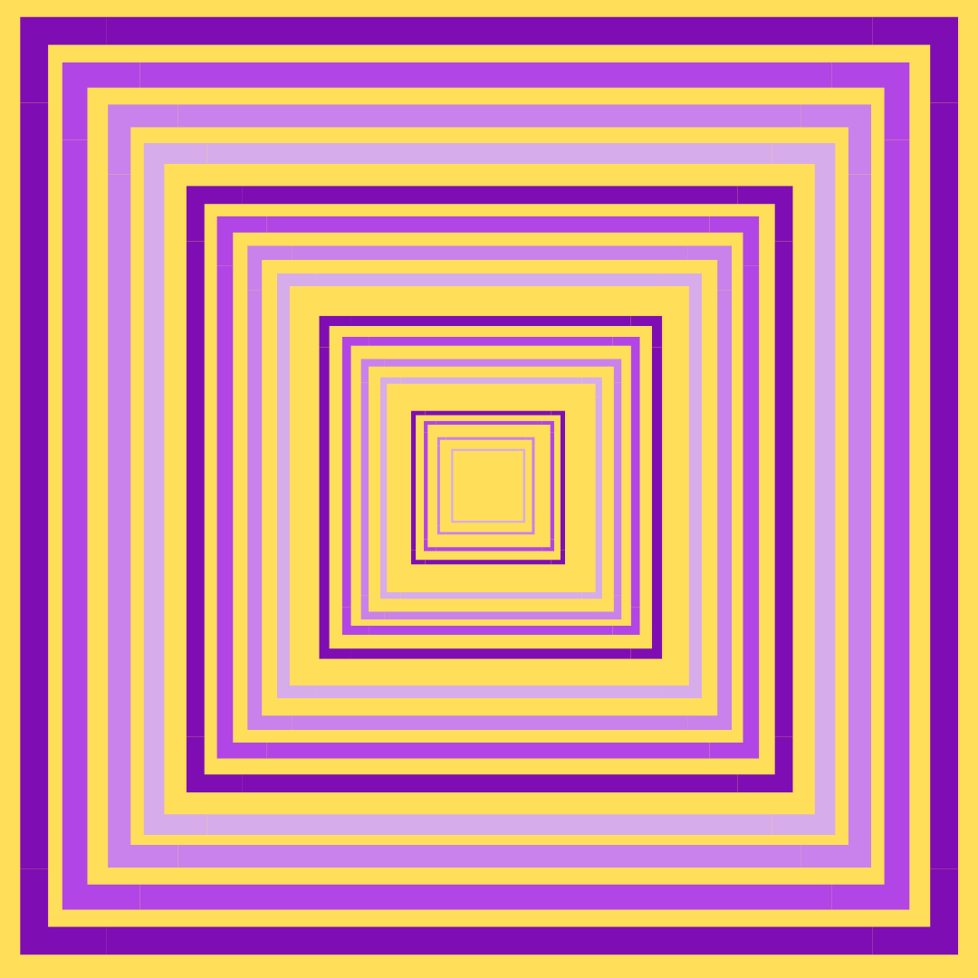 Gameday Bandana Scarf - Stripe Purple/Gold