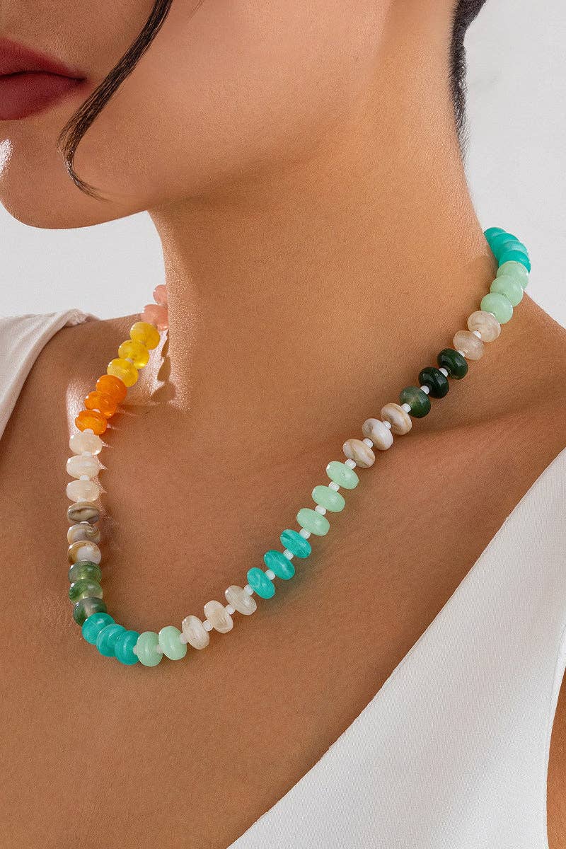 Vibrant Beaded Necklace