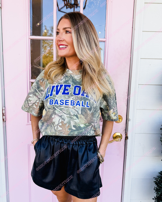 PRE-ORDER LO BASEBALL - DESIGN 9 - UNISEX CAMO TEE