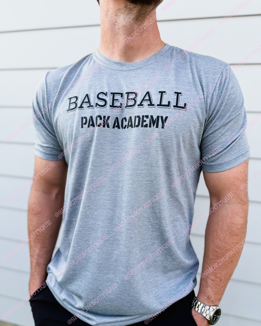 PRE ORDER Design 2 - Men's Tee - Heather Grey