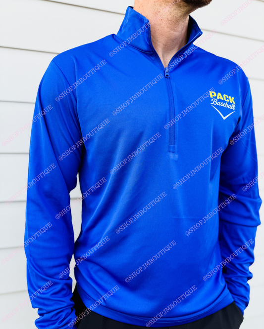PRE ORDER Design 49 - Men's 1/4 Zip Pullover - True Royal