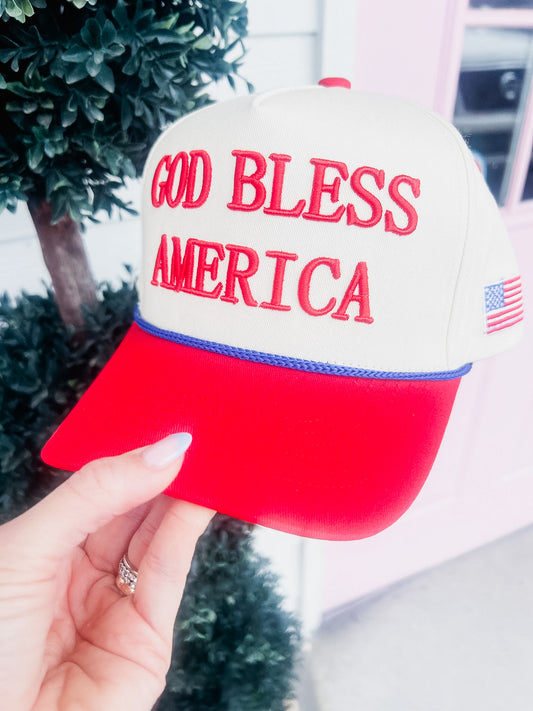 God Bless America Hat