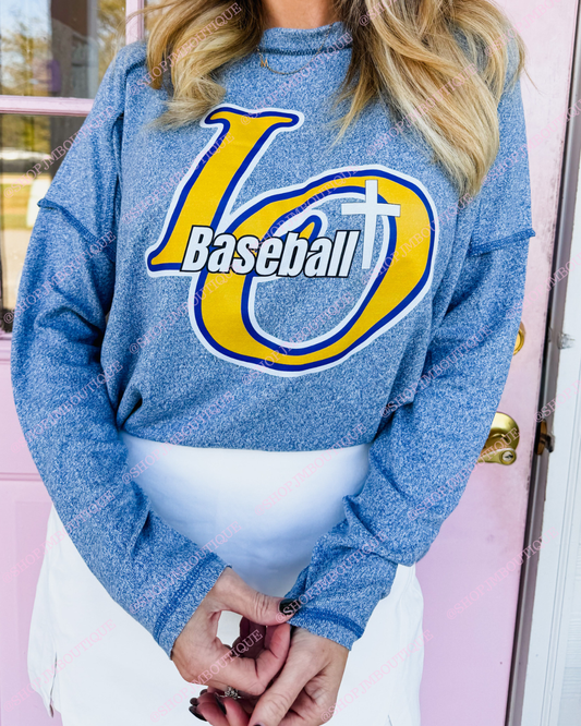 PRE-ORDER LO BASEBALL - DESIGN 8 - WOMEN'S HI-LOW TEE