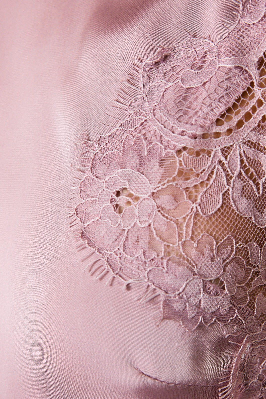 Better Together Sleeveless High Neck Lace Trim Crop Top - Dusty Rose