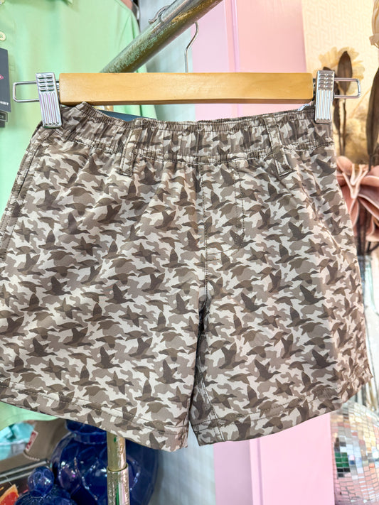 SSCO Boys Hybrid Shorts - Mallard Mirage