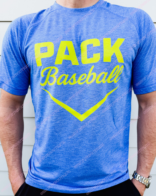 PRE ORDER Design 48 - Men's Performance Tee - True Royal Heather