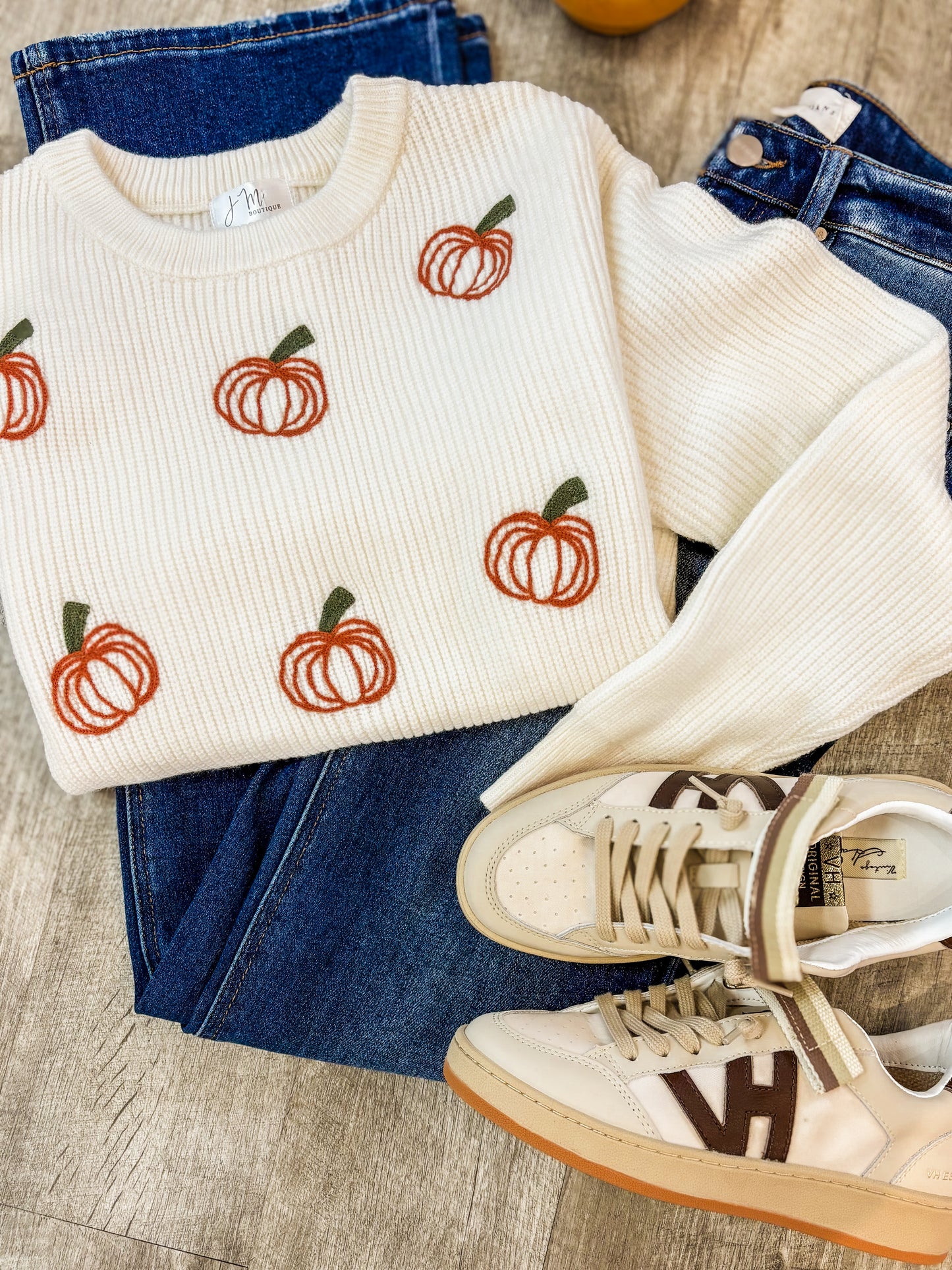 Pumpkin Patch Knit Sweater