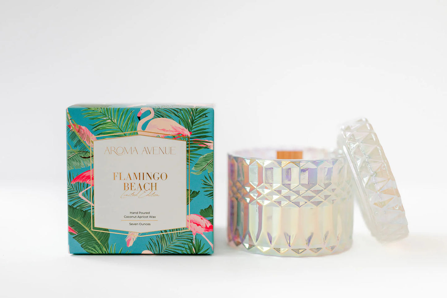 Aroma Avenue 7oz. Candle - Flamingo Beach