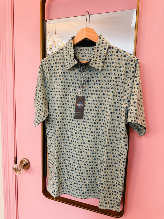 SSCO Tacos and Tequila Printed Polo