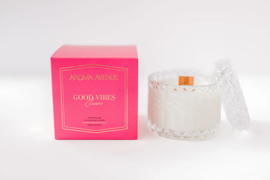 Aroma Avenue 7oz. Candle - Good Vibes