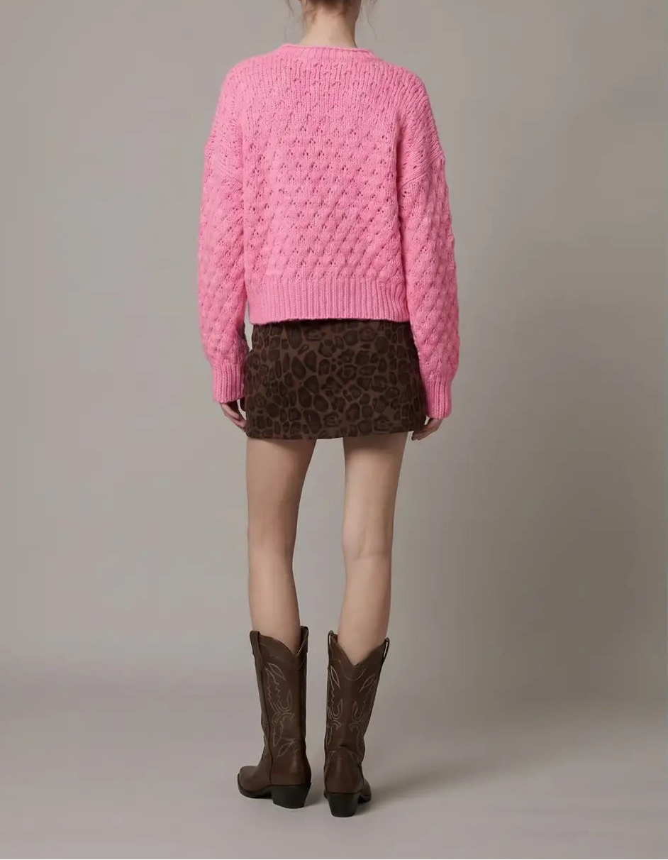Leave Town Suede Leopard Skort - Leopard