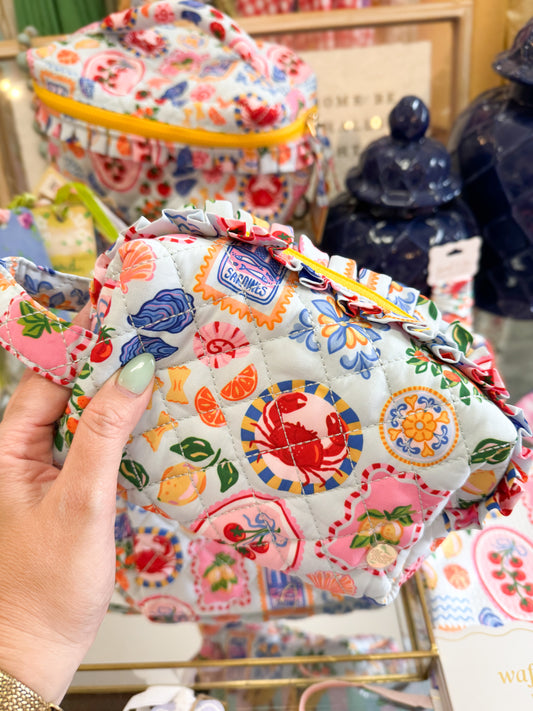 Essentials Quilted Cosmetic Pouch - Ciao Bella