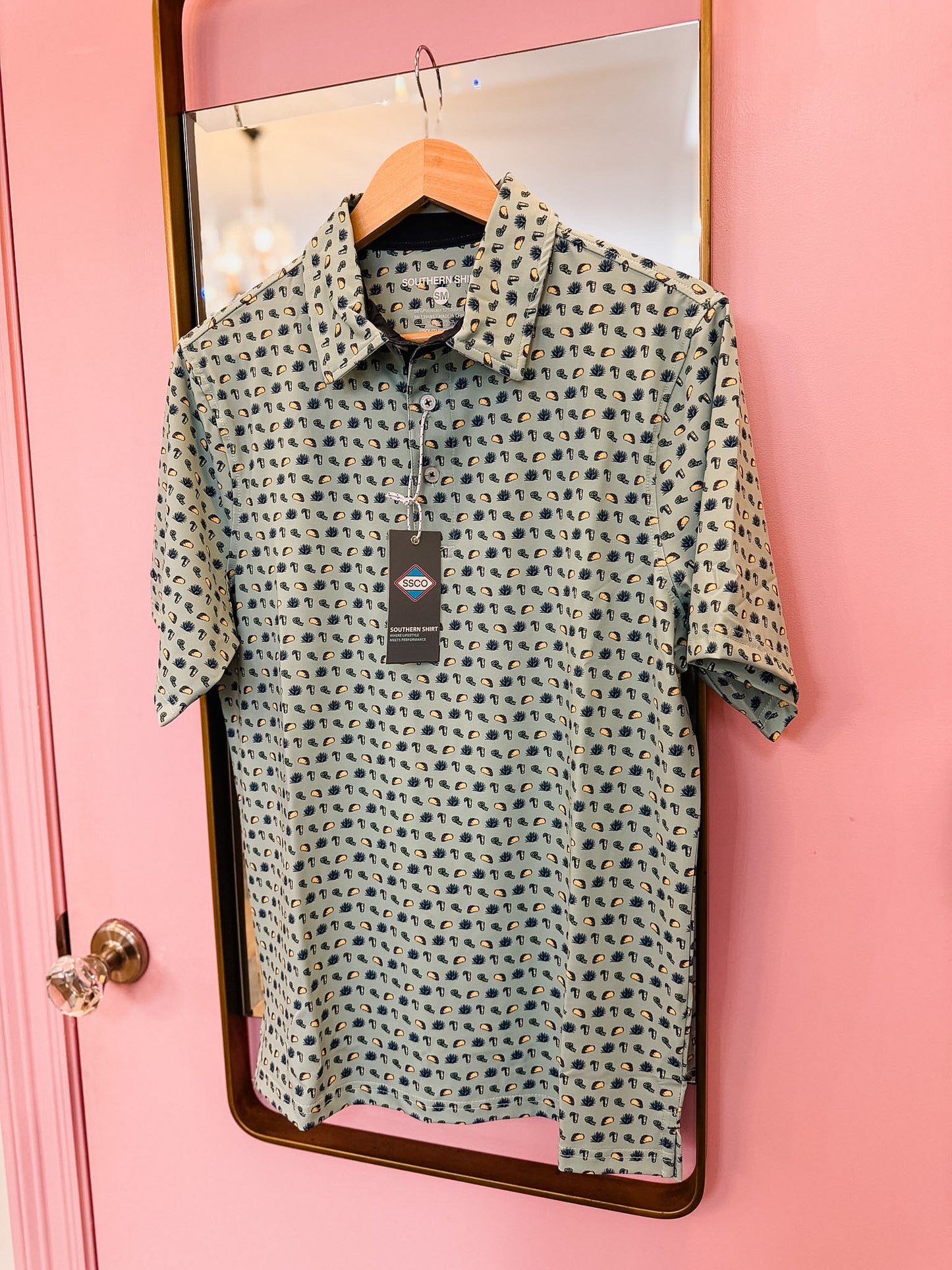 SSCO Tacos and Tequila Printed Polo