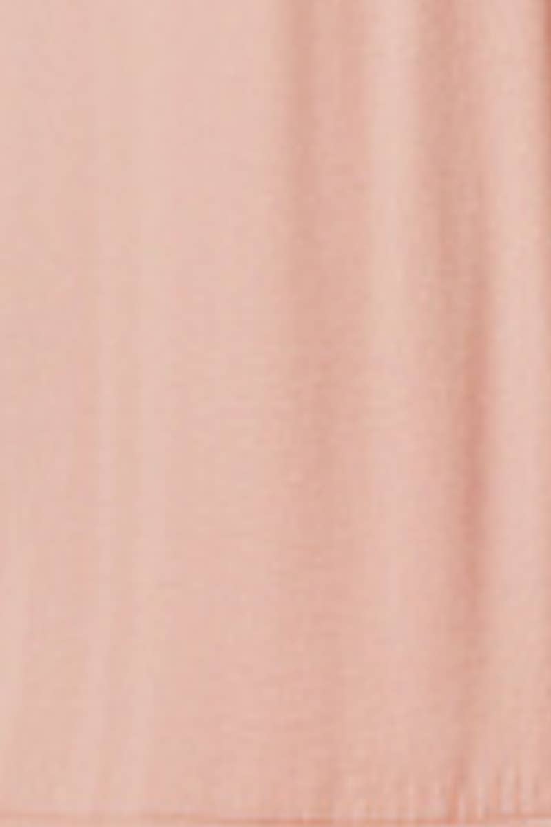 Stand Firm Fitted Long Sleeve Button Up Blouse - English Rose