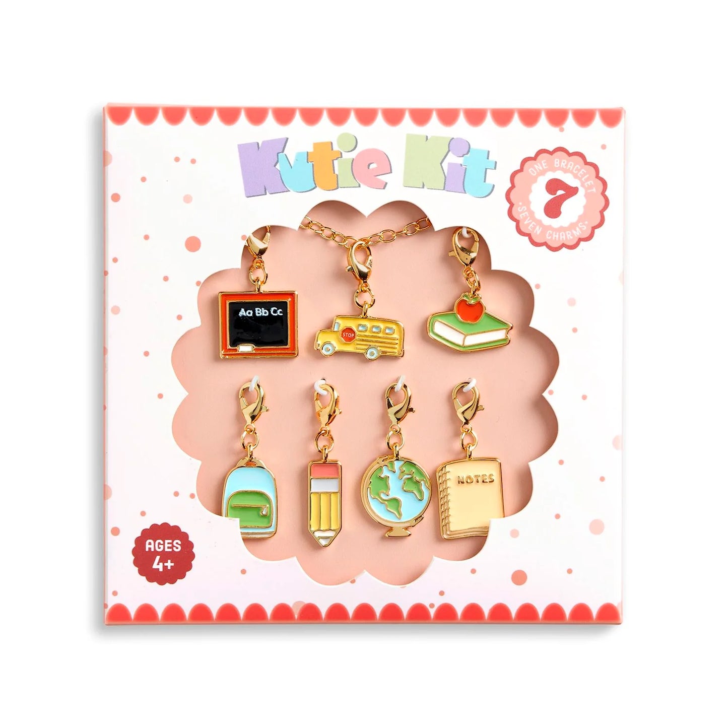 School Charm Bracelet Set
