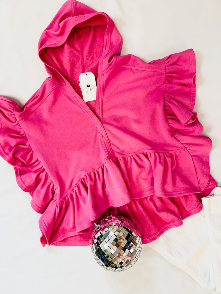 Walk Away Ruffle Detail Top
