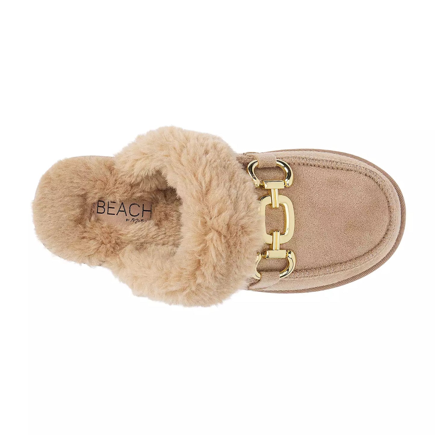 Davos Slip On Lounge Mule - Taupe