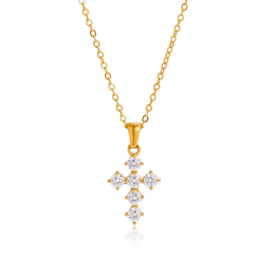 Mini Cross Necklace