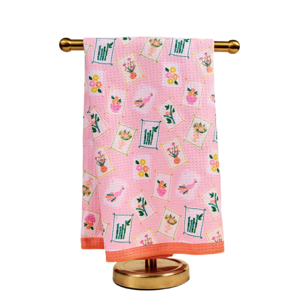 Waffle Tea Towel - It's Mahj Time