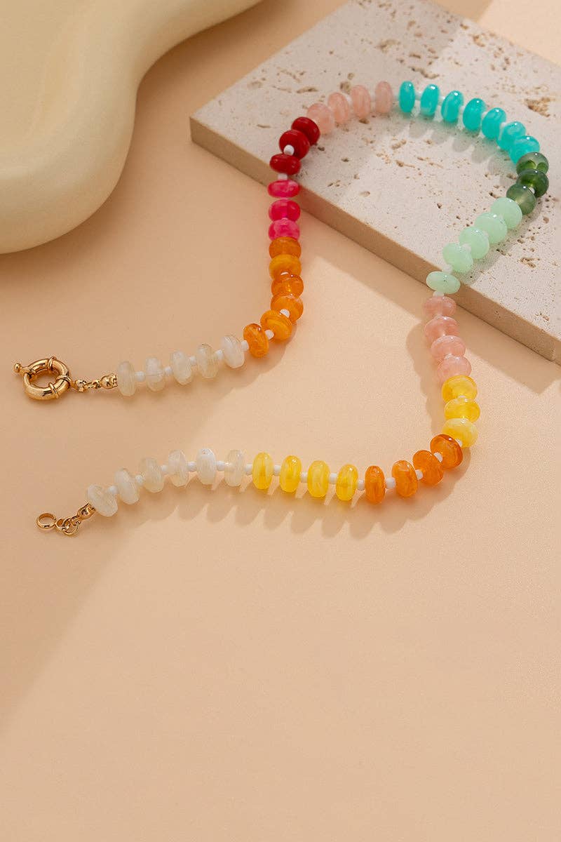 Vibrant Beaded Necklace